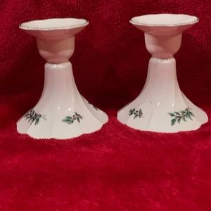 NIB Vintage Christmas Candle sticks